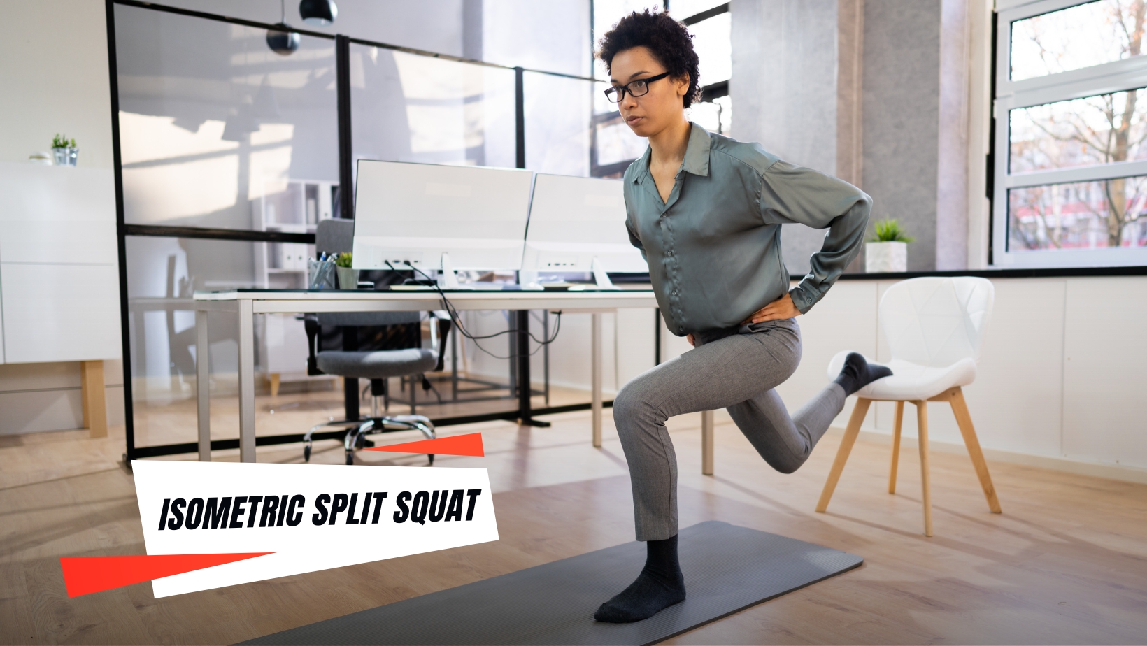 Isometric Split squat